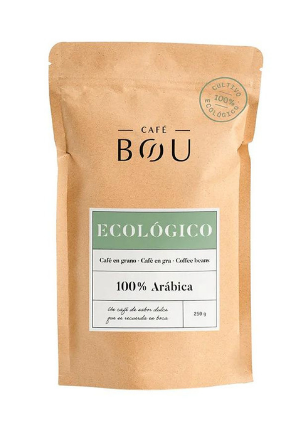 CAFÉ EN GRANO ECOLÓGICO / 100% ARABICA
